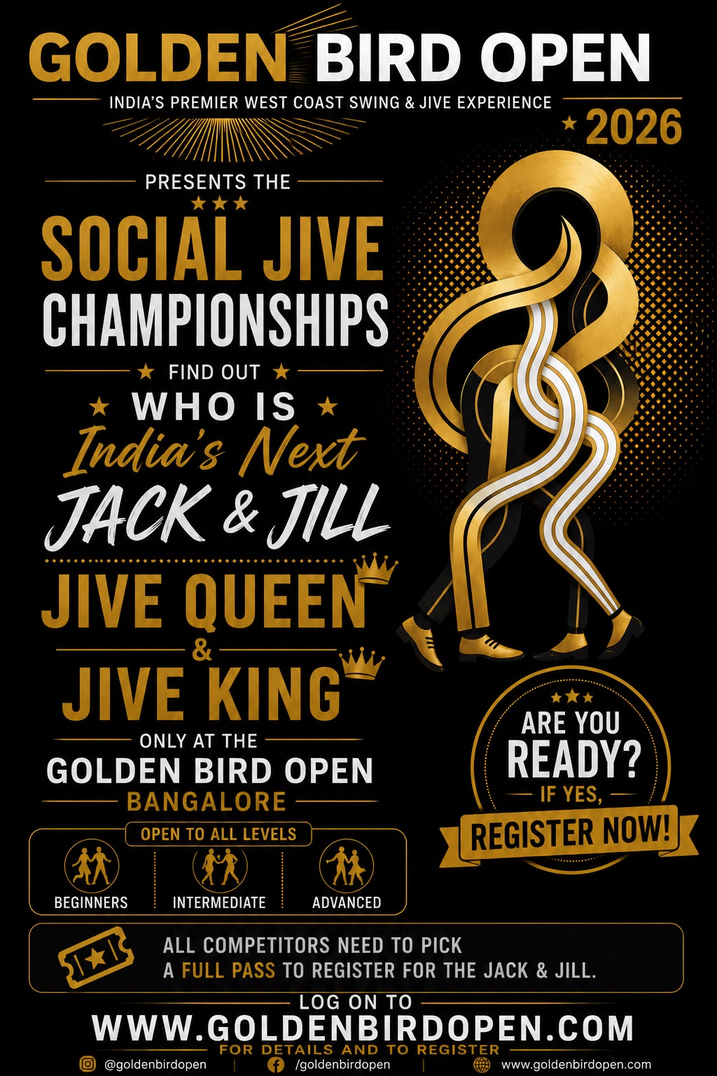 Golden Bird Open Social Jive Jack & Jill Competition